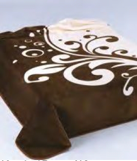 226 220x240 brown hnedá Star deka