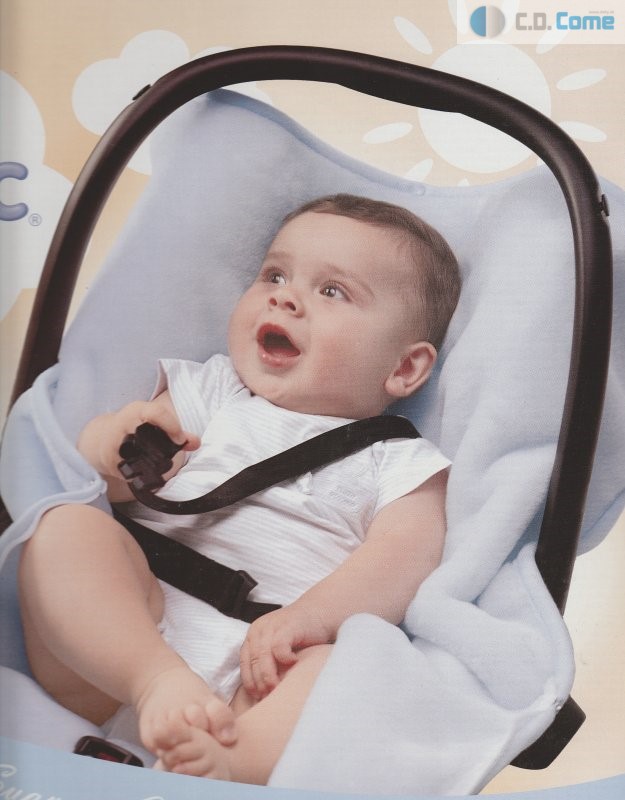 641 Copito 80x90 beige béžová detský vak do autosedačky