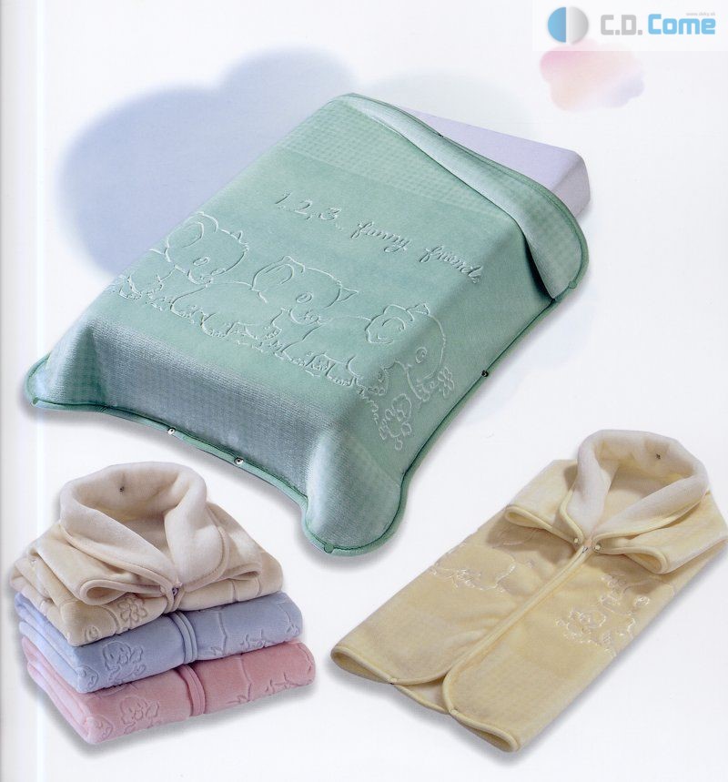 640 Copito 80x90 blue modrá detský vak do autosedačky