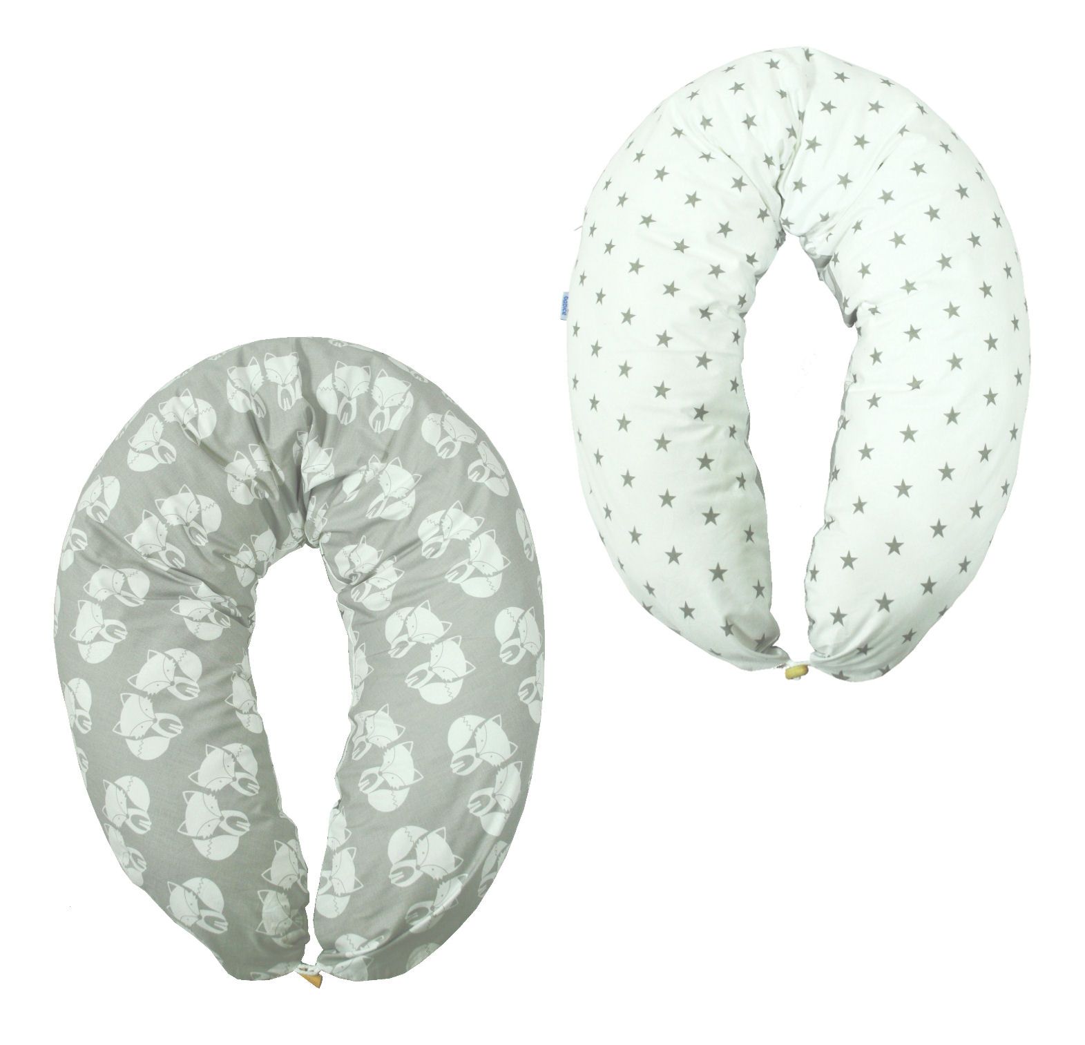 Podkova veľká 200 cm BB grey šedá líška rub hviezdičky