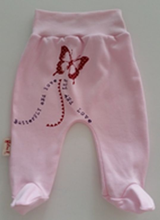 Polodupačky HX potlač pink ružová sieťotlač motýlik 74