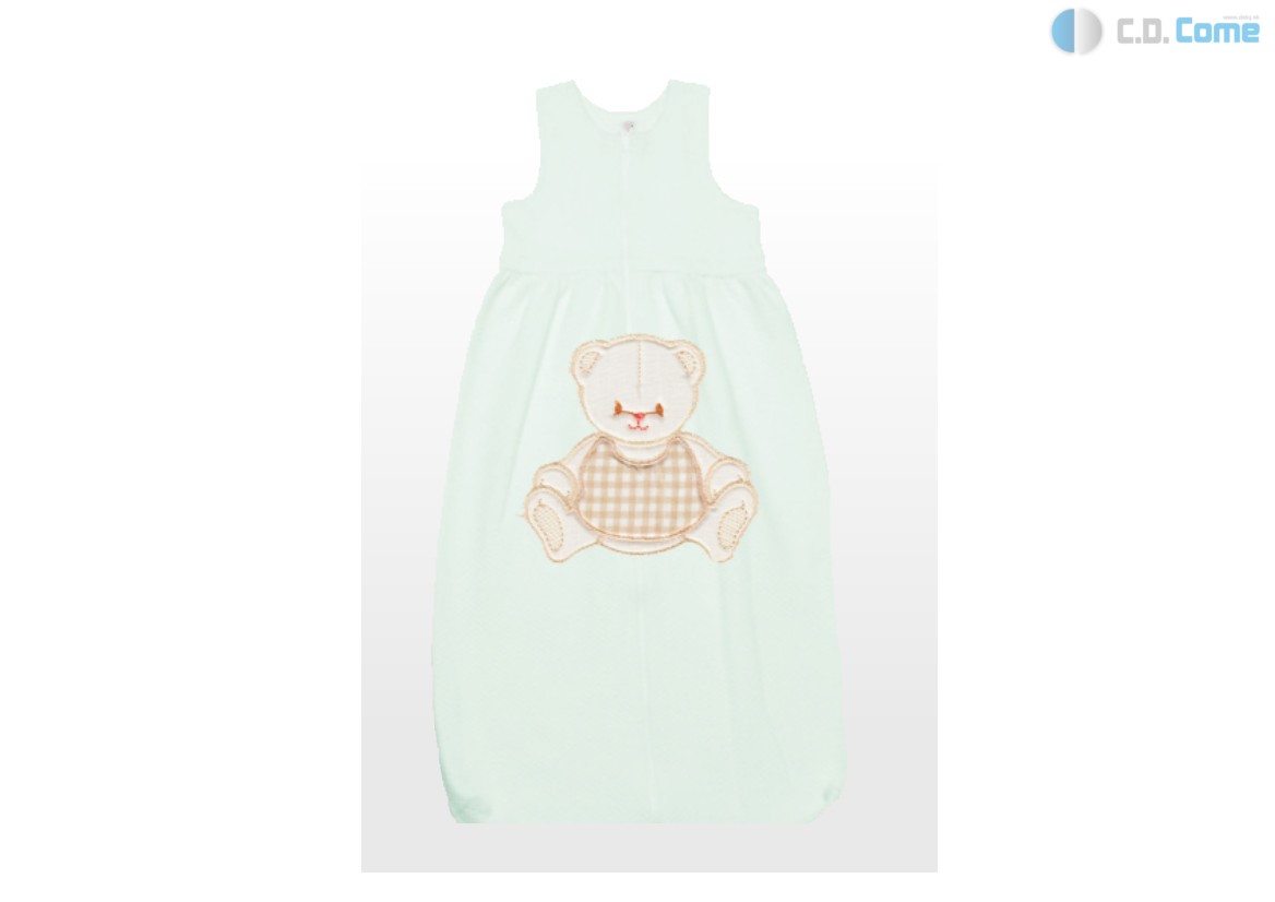 Spací vak 70 BA prechodný béžová výšivka