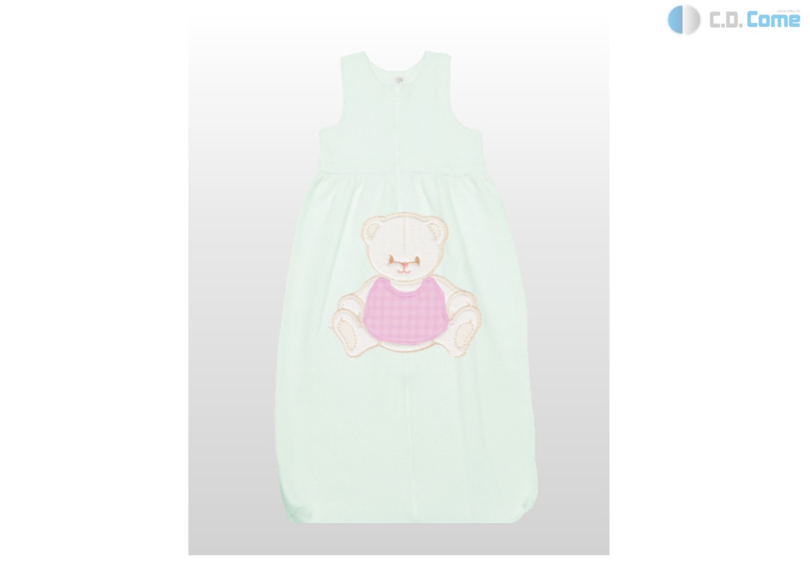 Spací vak 70 BA prechodný pink ružová výšivka