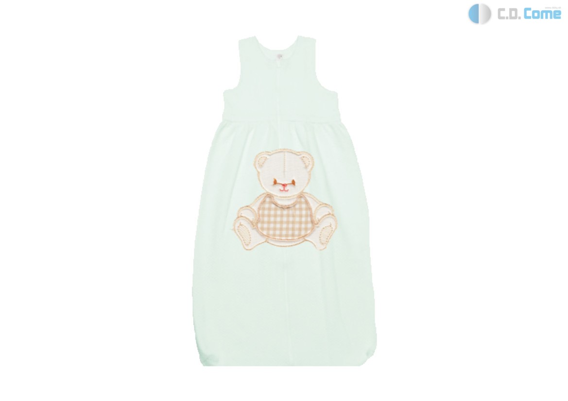 Spací vak 90 BA prechodný béžová výšivka