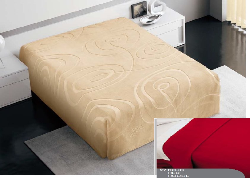 5193 160x240 27 red červená deka