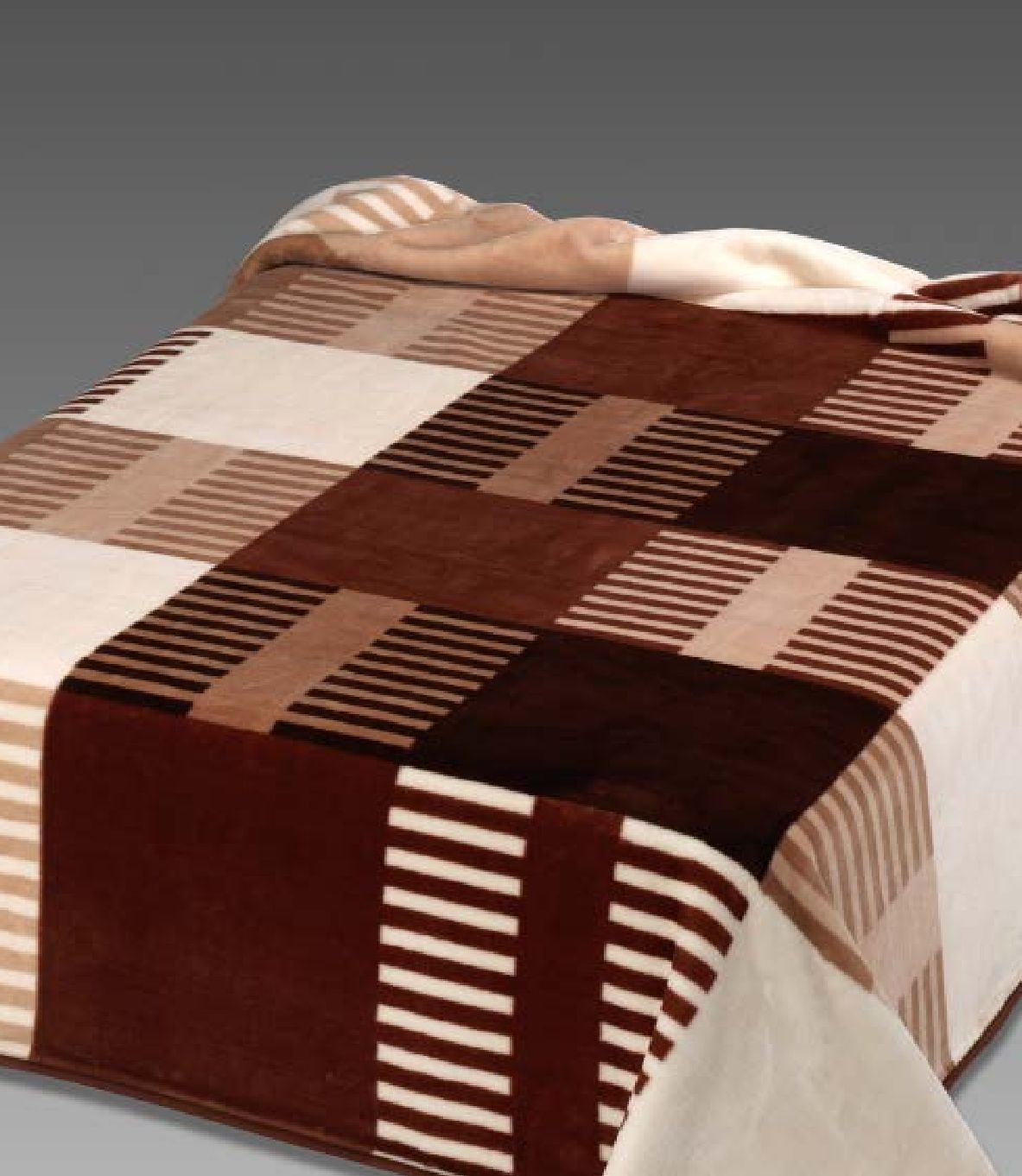 260 220x240 brown hnedá deka