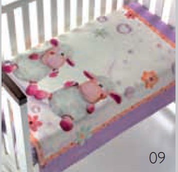 009 Piccola 80x110 09 lillac fialová deka