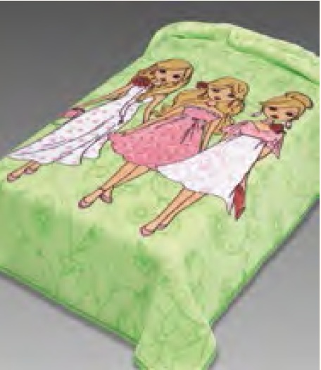 251 160x220 green zelená deka