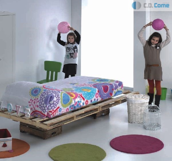 062 Twins 160x220 09 lillac fialová deka