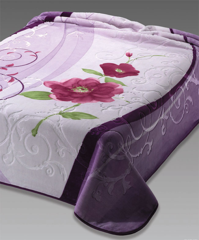 5235 220x240 lillac fialová deka