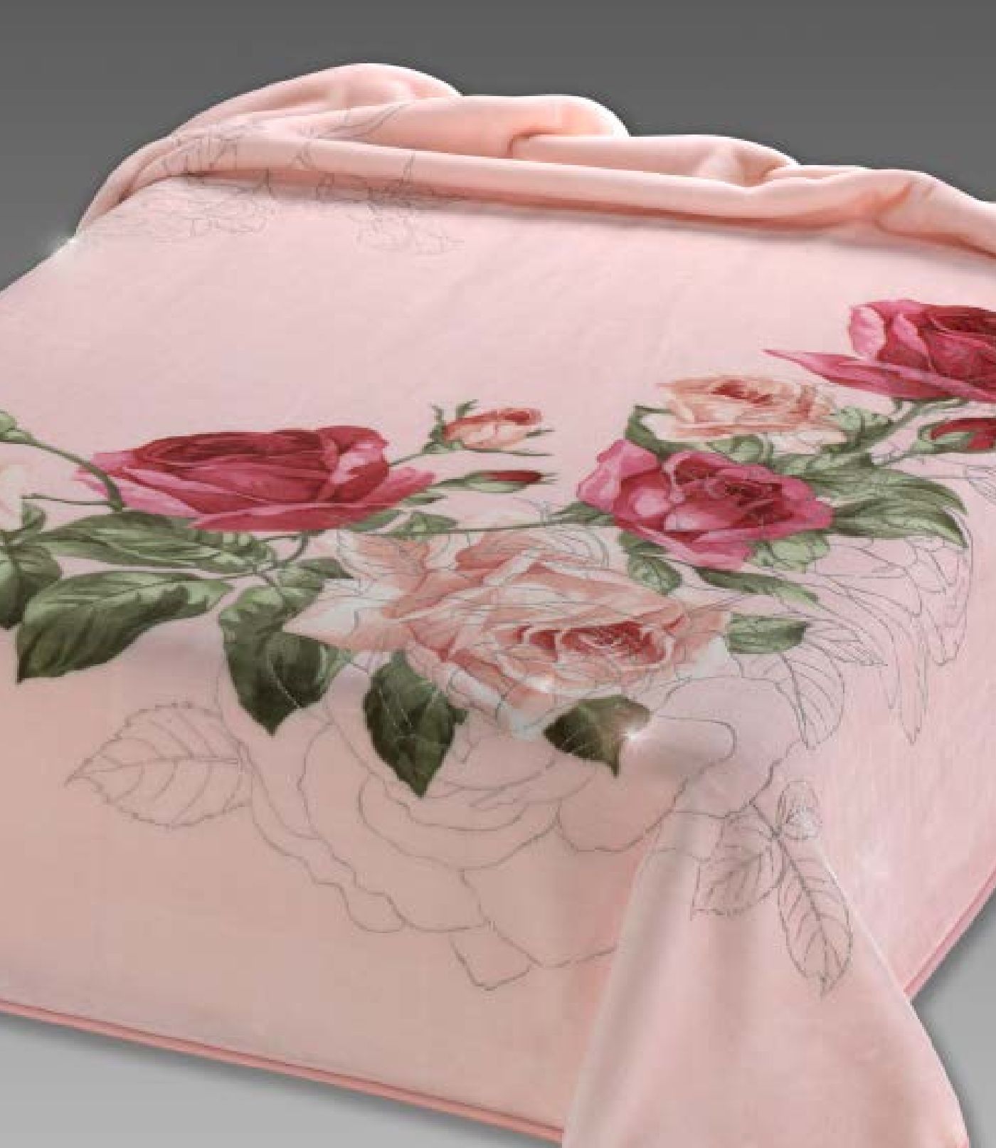 5258 220x240 pink ružová deka