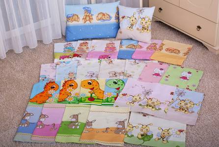 Návliečky na vank. 40x60 BA potlač mix vzorov