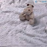 812 Nube 80x90 01 white biela deka