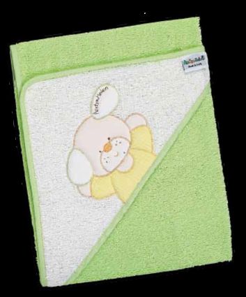 600 triangolo green zelená osuška 75x80