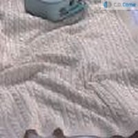 813 Lluvia 80x90 02 ecru svetlokrémová