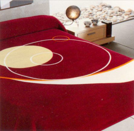 5171 220x240 2 red červená deka