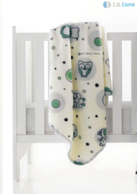 6342 80x110 04 blue modrá deka