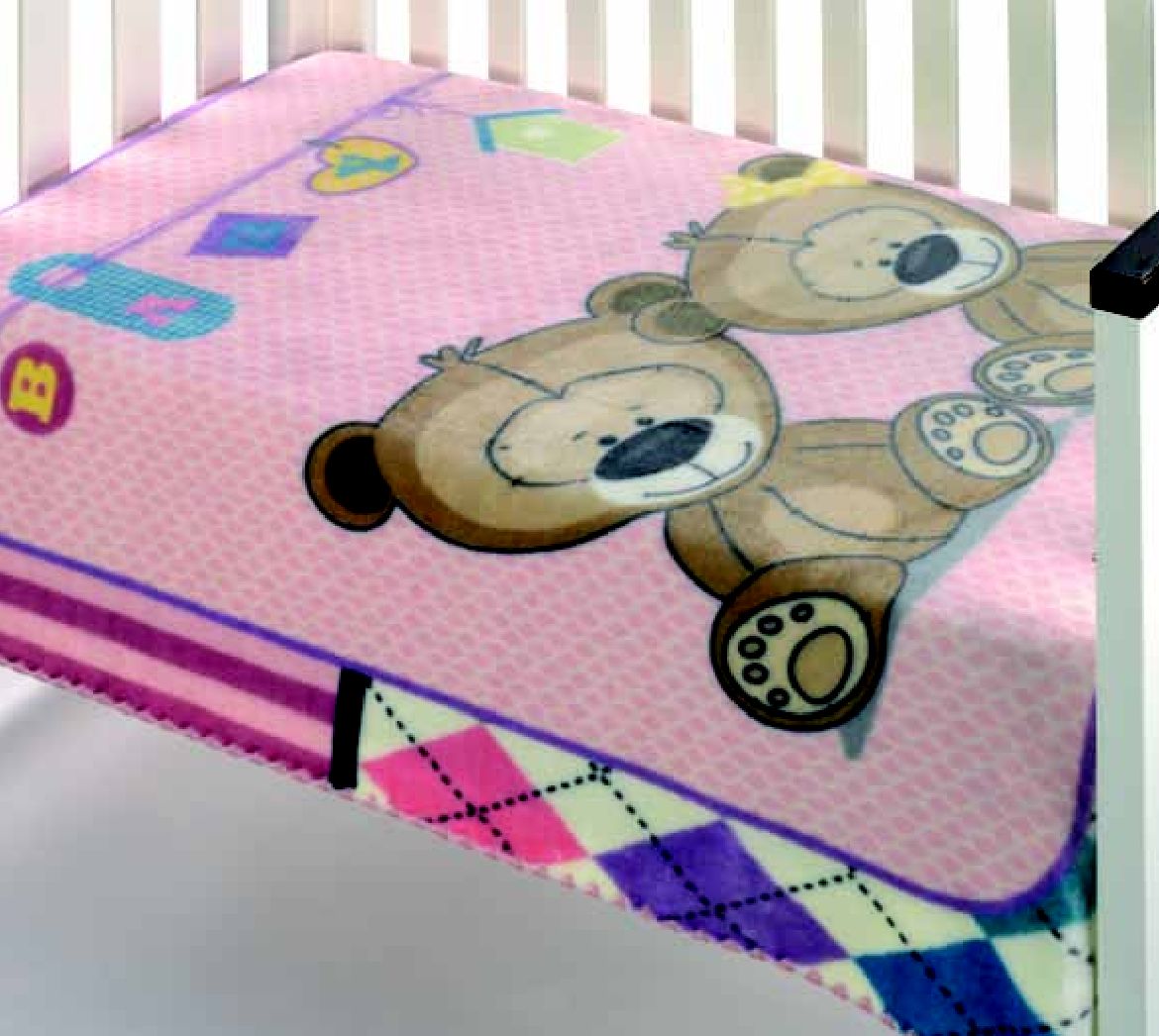 278 piccola 80x110 04 pink ružová deka