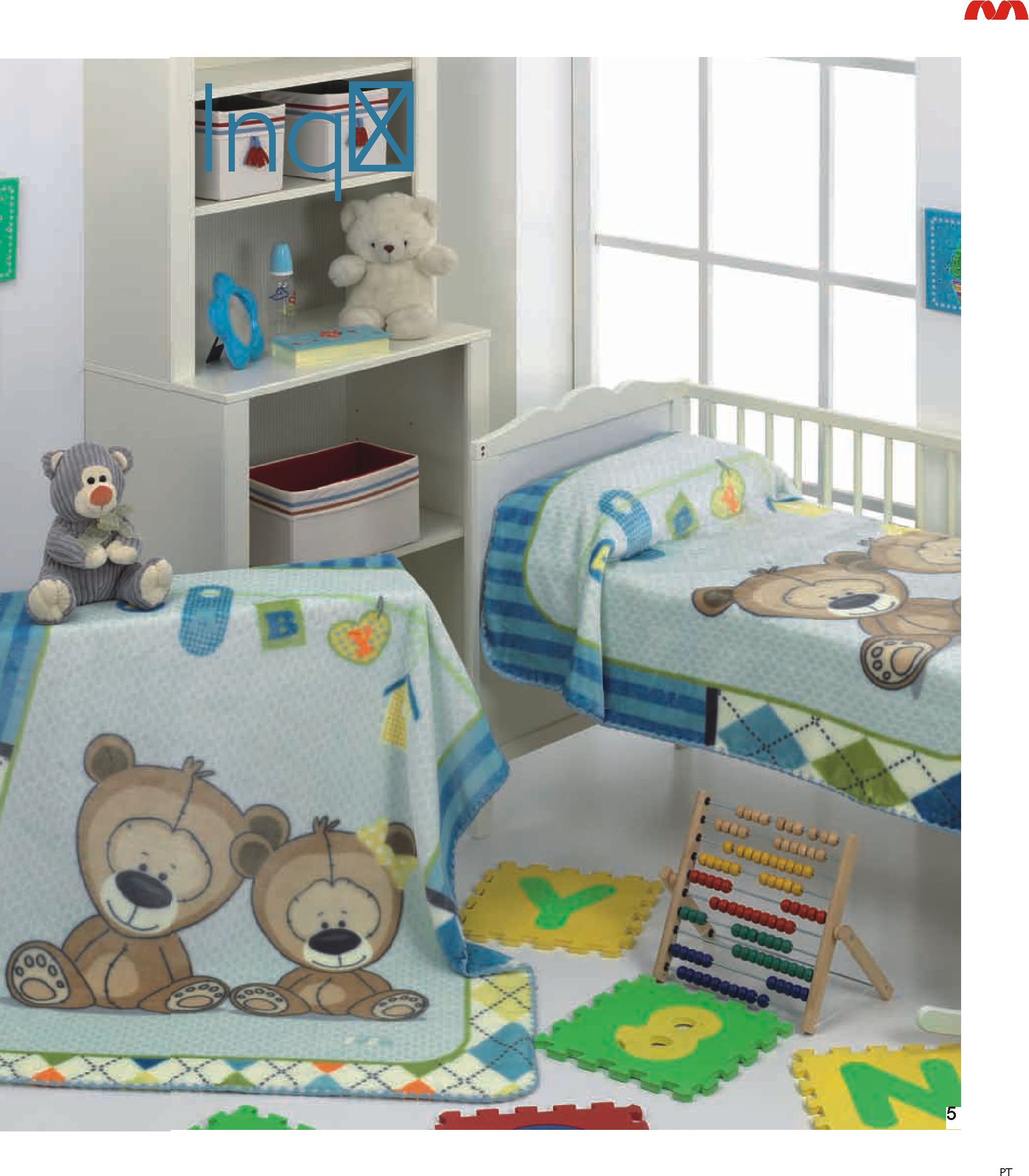 278 piccola 80x110 05 blue modrá deka