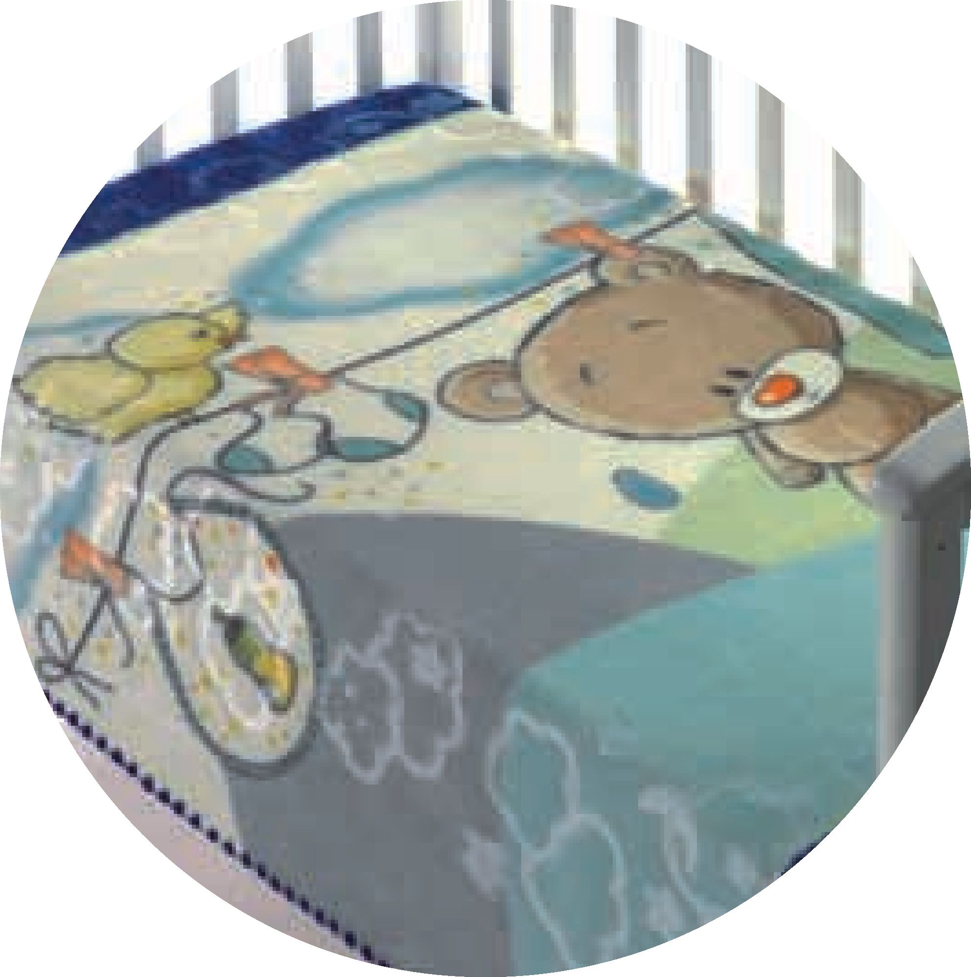 280 luxury plus 110x140 05 blue modrá deka