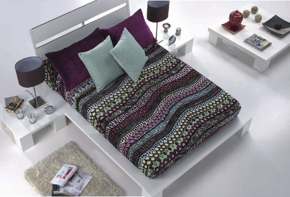 320 velvet 180x250 19 purple purpurová deka