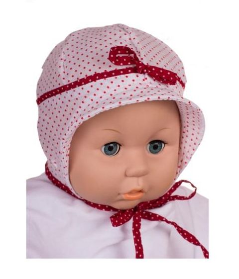 Čiapka L-Cz057 viazanie white biela 36 38 40 42 44