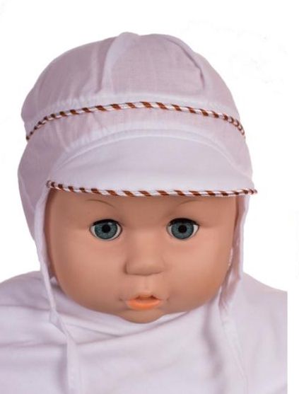 Čiapka L-Cz053 viazanie pink ružová 36 38 40 42 44