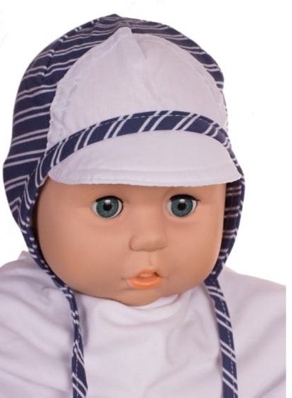 Čiapka L-Cz034 viazanie blue modrá 36 38 40 42 44