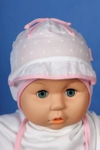 Čiapka L-Cz010 viazanie pink ružová 36 38 40 42 44