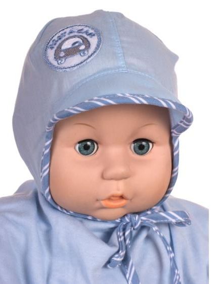 Čiapka L-Cz006 viazanie blue modrá 36 38 40 42 44