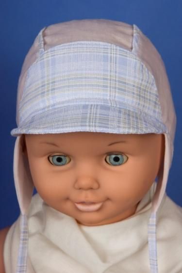 Čiapka L-Cz541 viazanie blue modrá  46 48 50 52