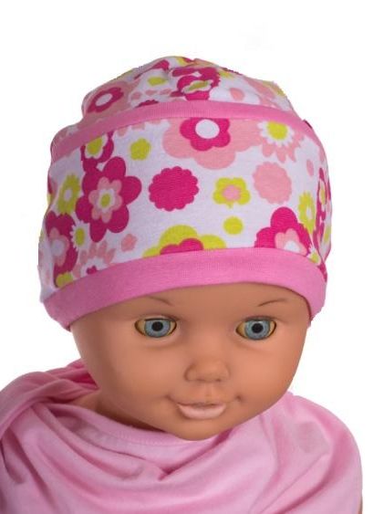 Čiapka L-Cz531 pink ružová 46 48 50 52