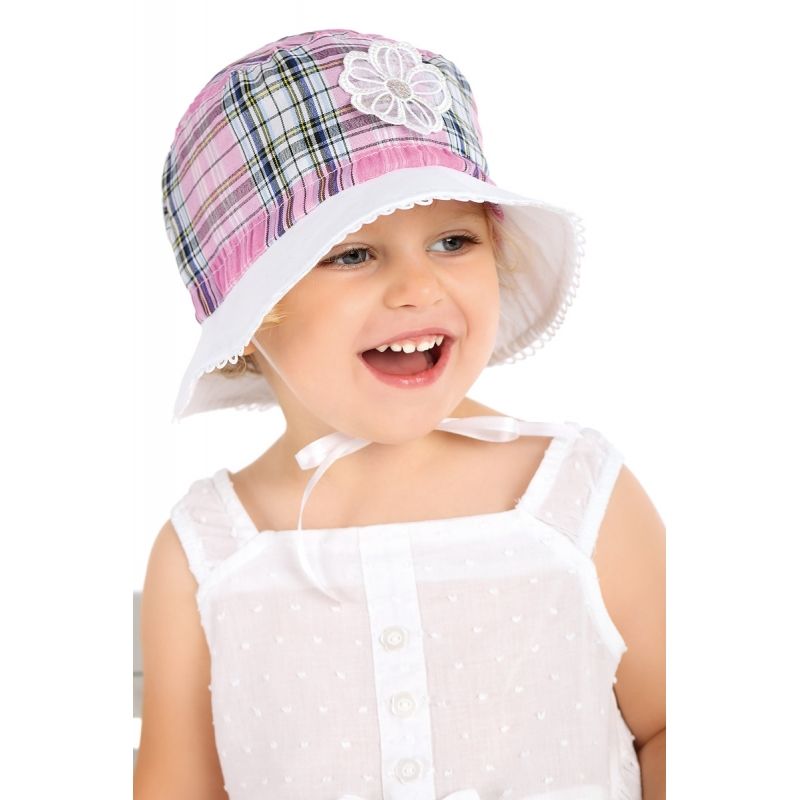 Čiapka L-Cz022g pink ružová 50 52 54