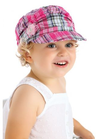 Čiapka L-Cz069g pink ružová 52 54 56