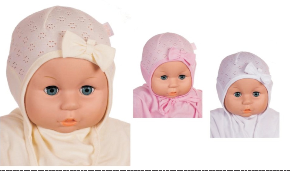 Čiapka L-Cz041 mix farieb  36 38 40 42 44