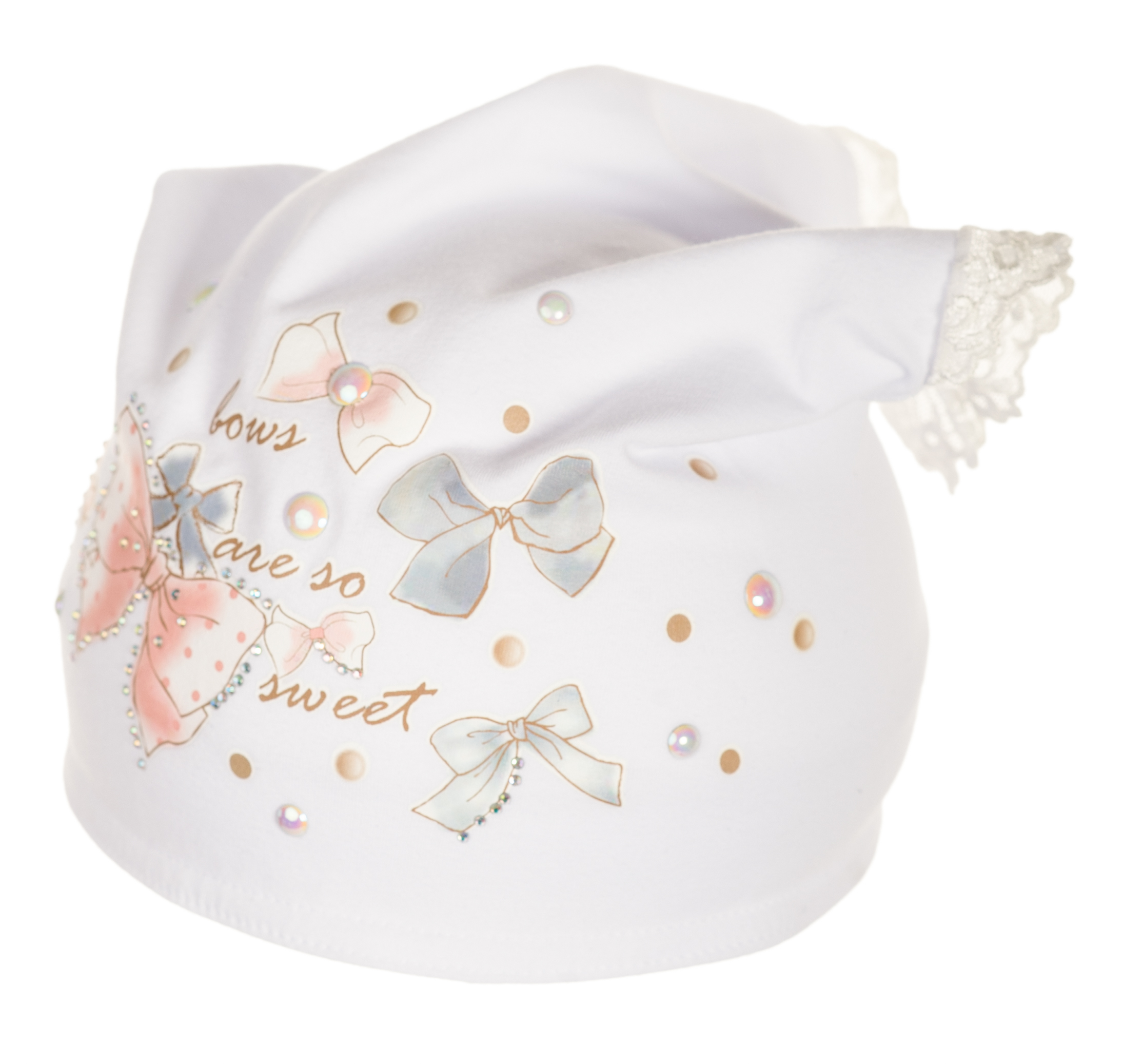 Šatka Sweet Candy šatka white biela 44 46 48 50