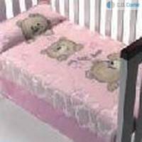 827 Luxury plus 80x110 04 Pink ružová deka