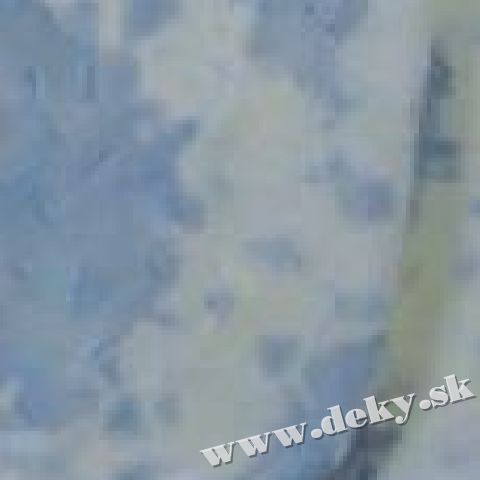 828 Morapel Luxe baby 80x110 05 blue modrá deka