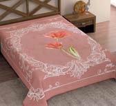 5186 160x220 10 pink ružová deka