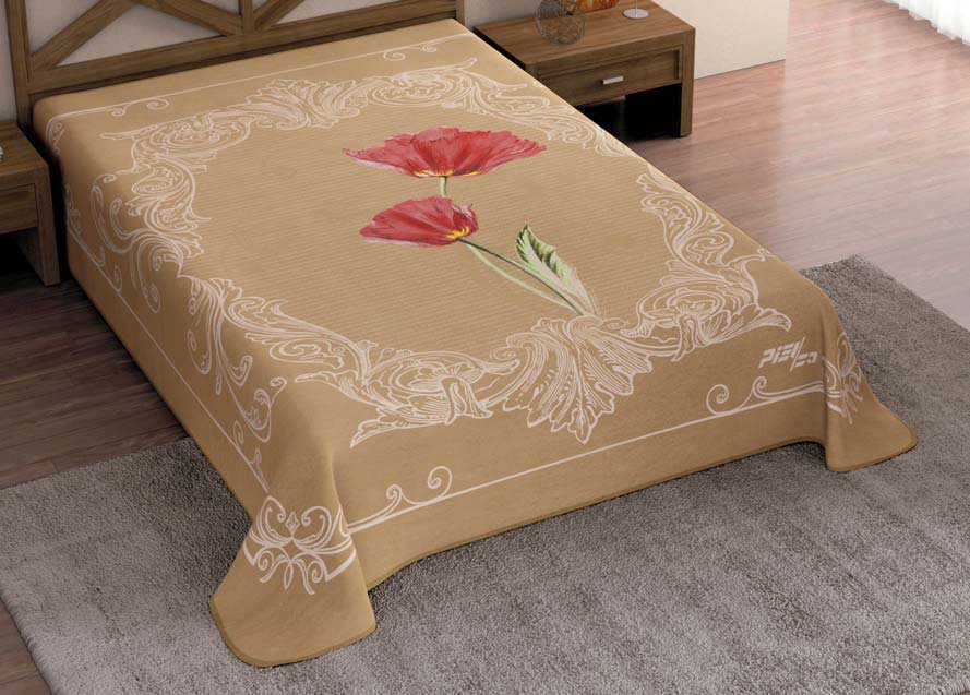 5186 160x220 05 visón svetlohnedá deka