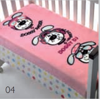 010 Piccola 80x110 04 pink ružová deka