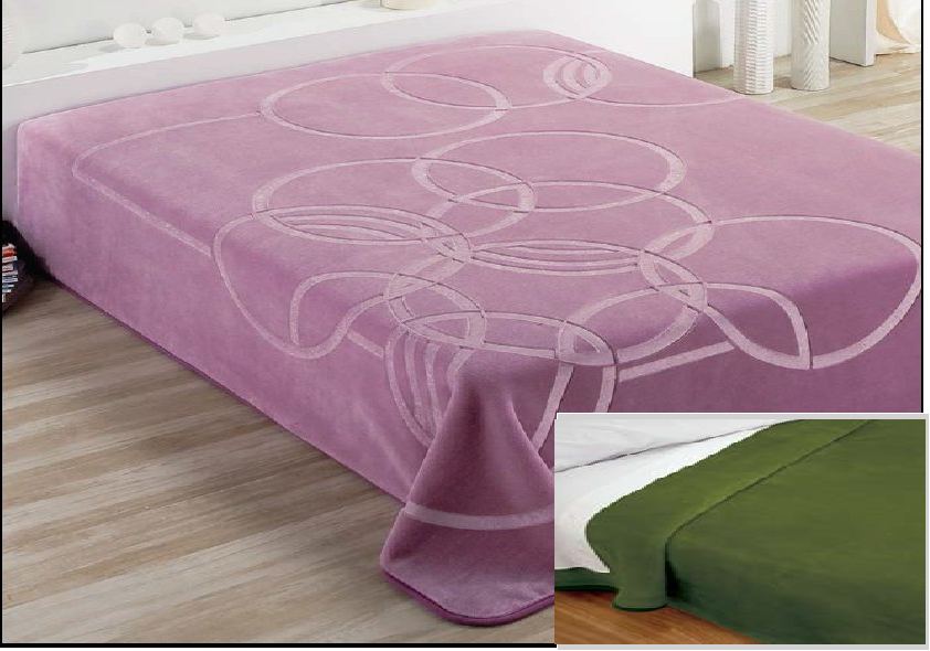 5632 220x240 36 green zelená deka