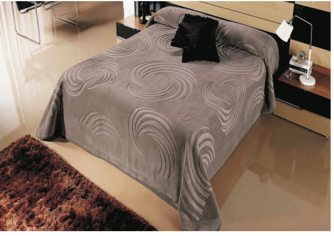 5604 160x240 15 dark vison striebornošedá deka