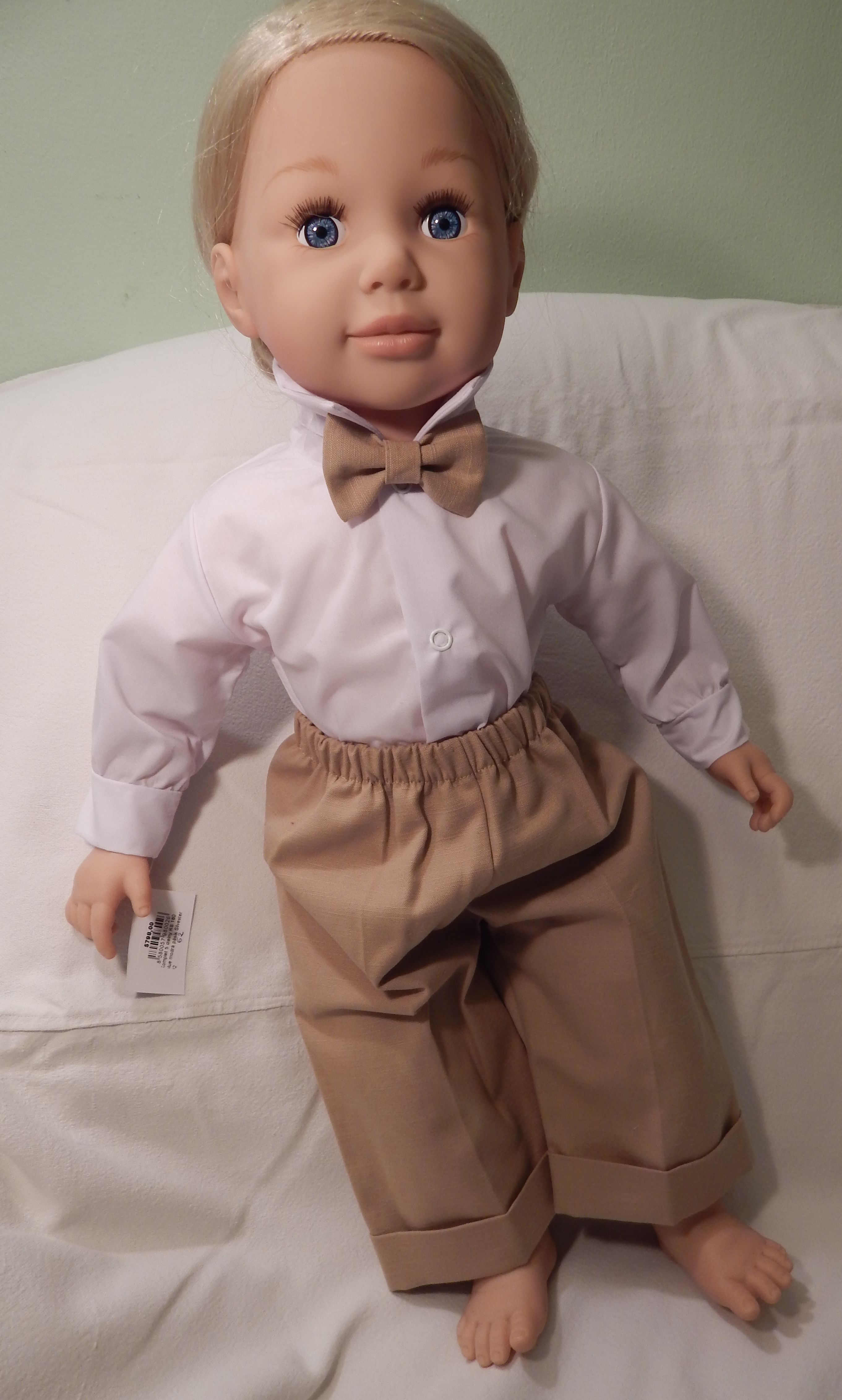 Komplet 5 dielny RB 169 beige béžová pásiky Silvo 68