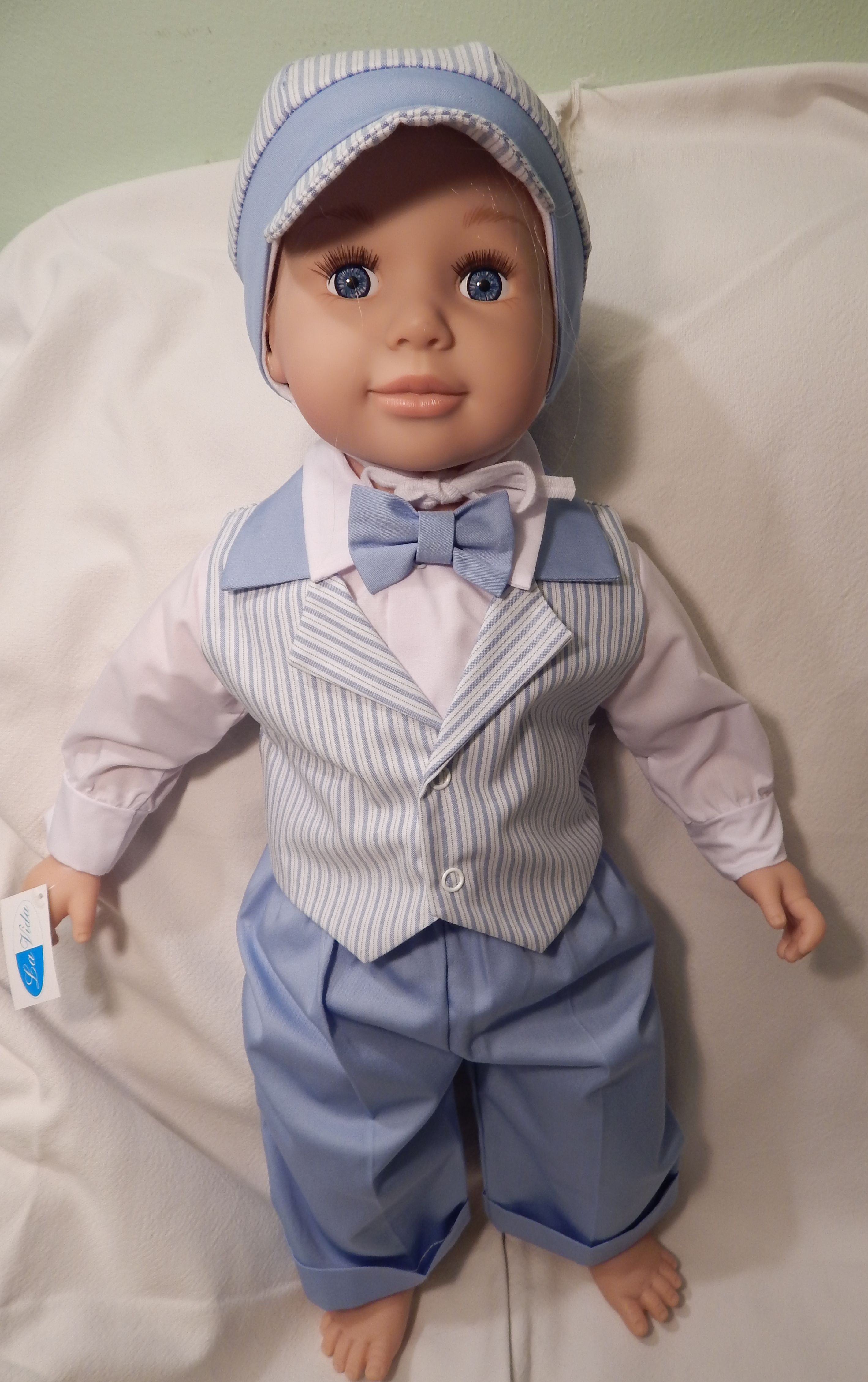 Komplet 5 dielny RB 180 blue modrá pásik Silvester 62