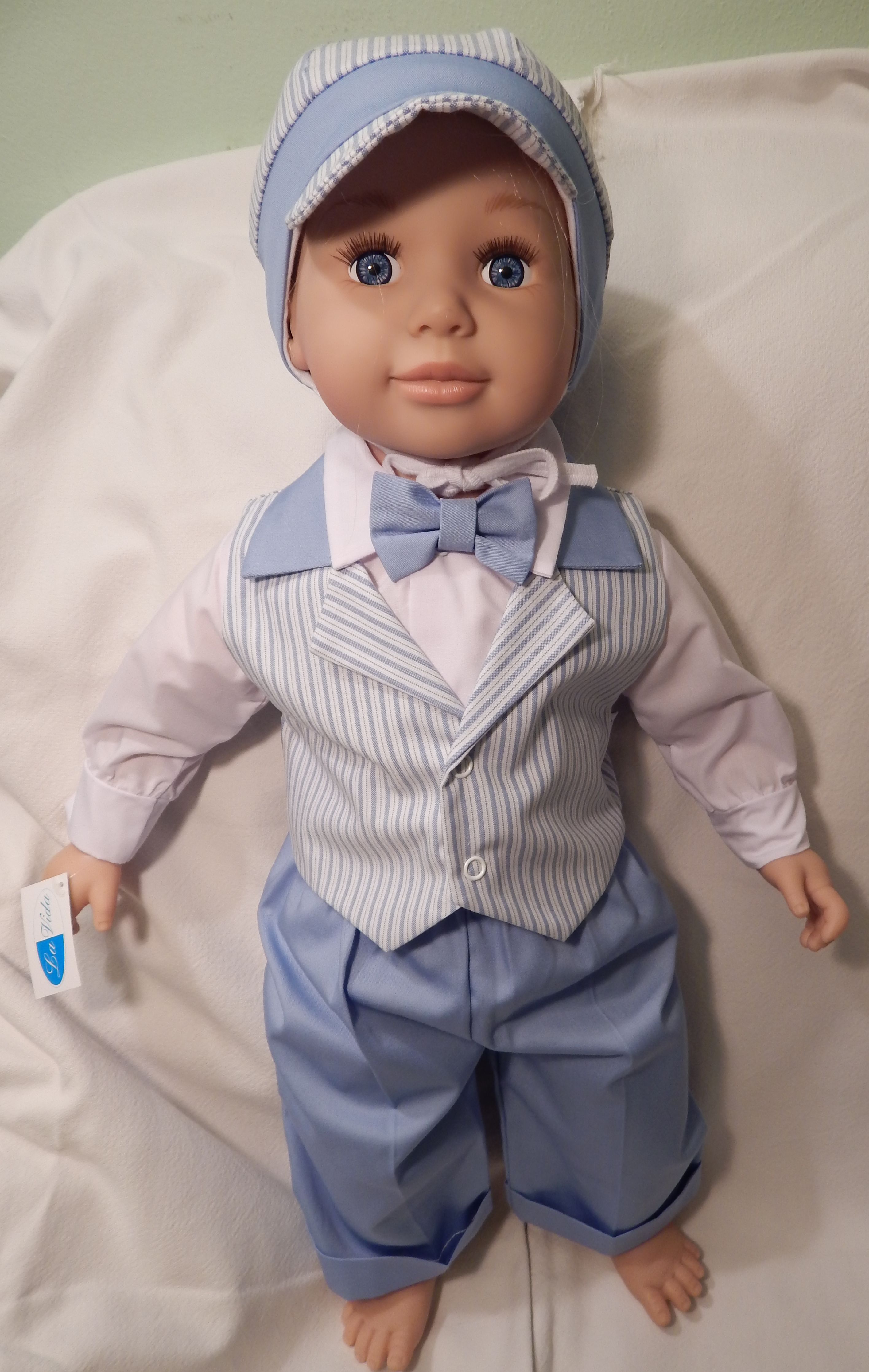 Komplet 5 dielny RB 180 blue modrá pásik Silvester 56