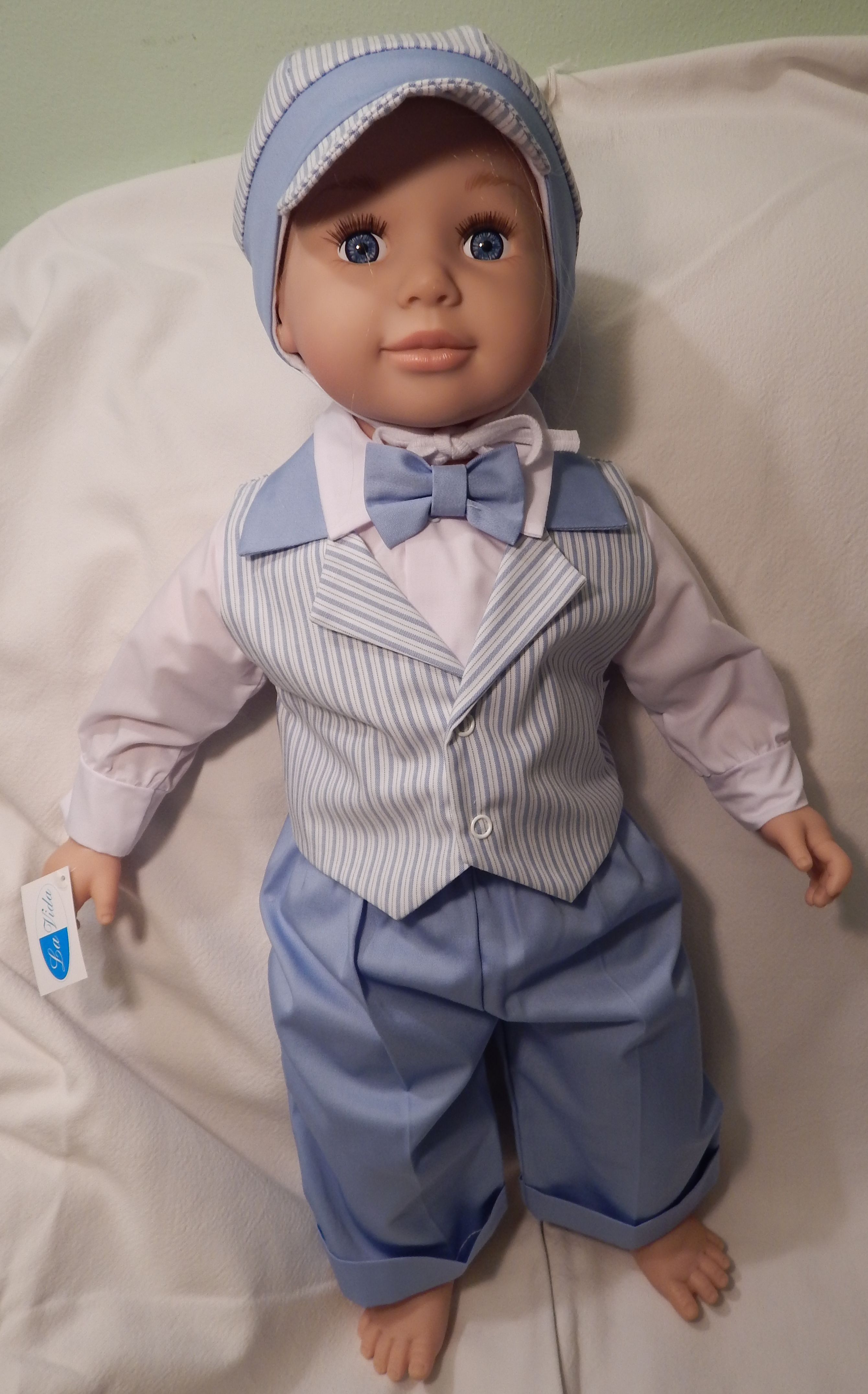 Komplet 5 dielny RB 180 blue modrá pásik Silvester 68