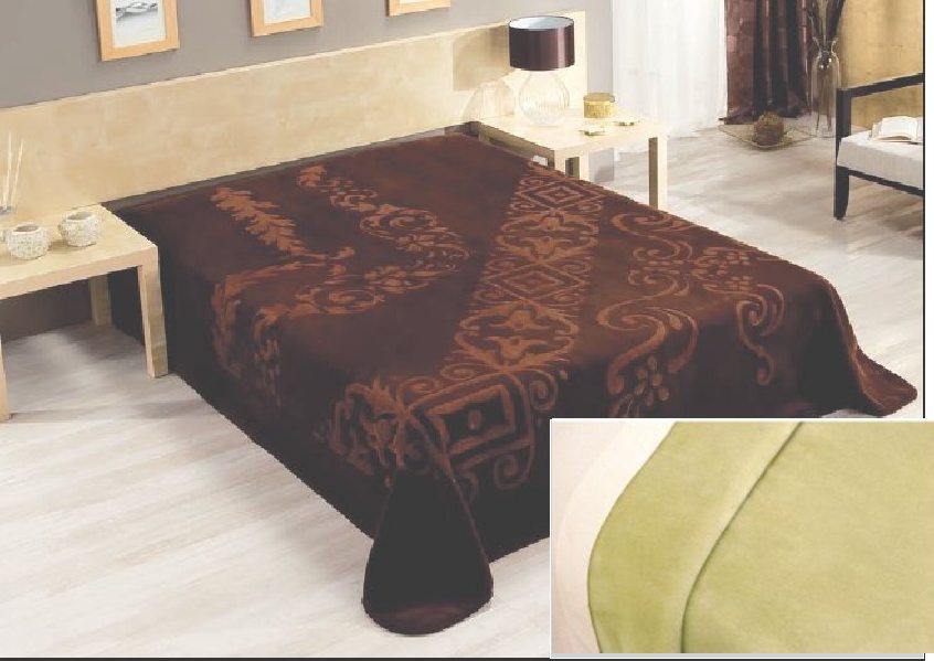 5601 220x240 34 green zelená deka