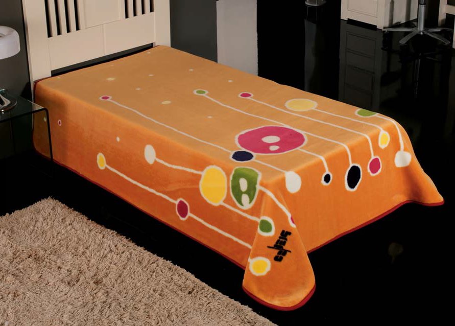 5571 160x220 53 orange oranžová deka