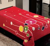 5571 160x220 27 red červená deka